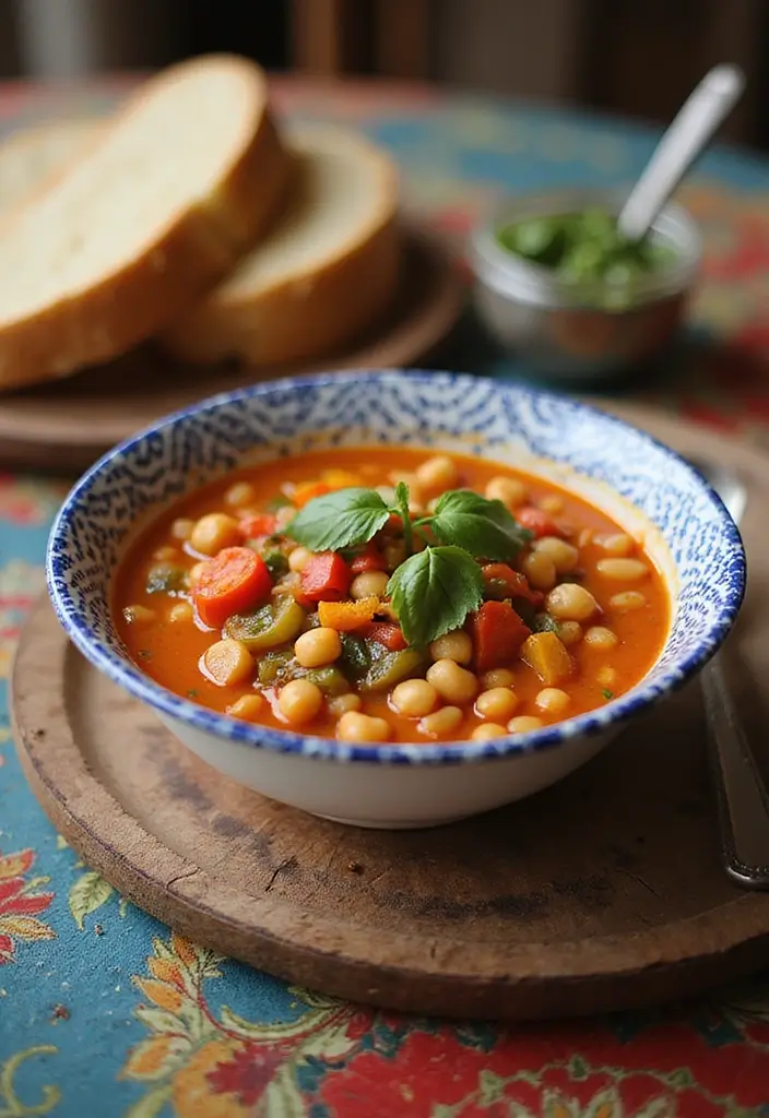 10 Hearty Plant-Based Vegetarian Soup Recipes for Meal Prep - 6. Mediterranean Chickpea Soup