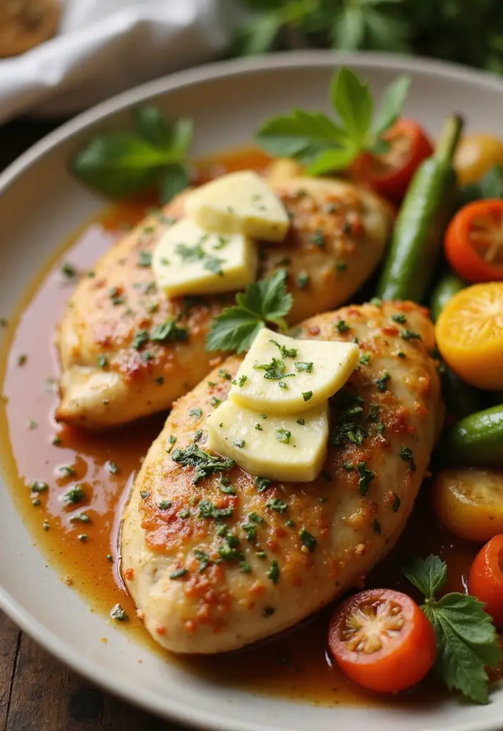 10 Low-Carb Keto Chicken Recipes: Fat-Fueled Meals for You - 6. Italian Herb Butter Chicken
