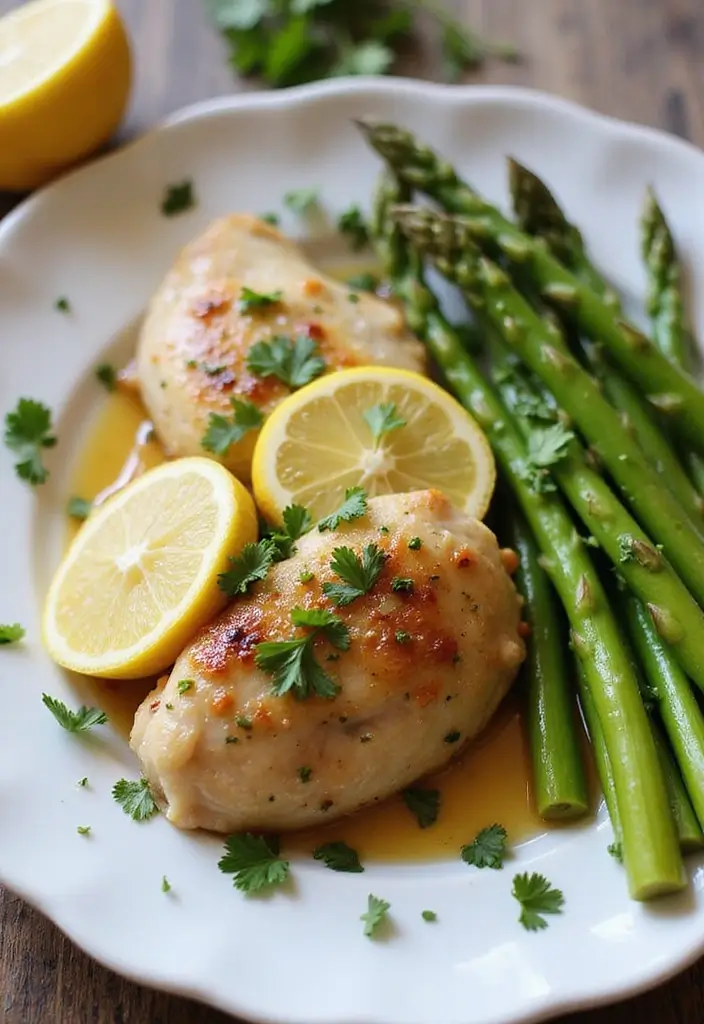 10 Straightforward Chicken Recipes for Busy Weeknights - 1. One-Pan Lemon Garlic Chicken