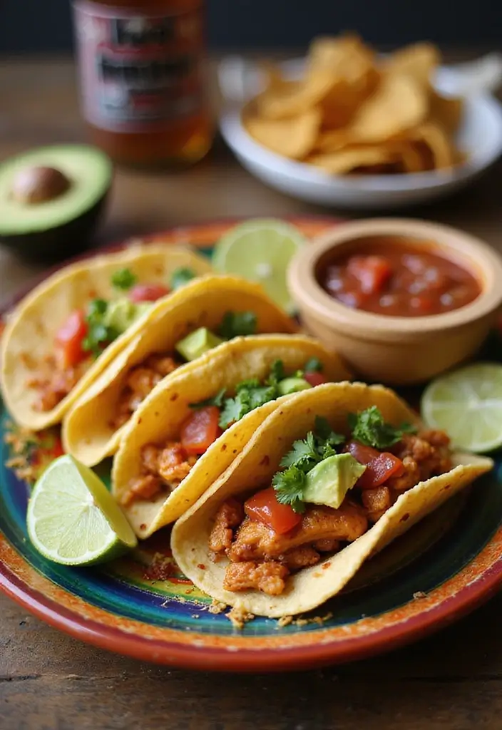 10 Straightforward Chicken Recipes for Busy Weeknights - 7. Spicy Chicken Tacos