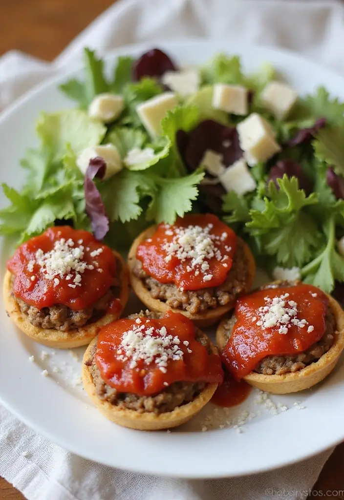 Adorable Mini Meatloaf Recipes: Individual Servings for Easy Dinners - 3. Italian Herb Mini Meatloaf Muffins
