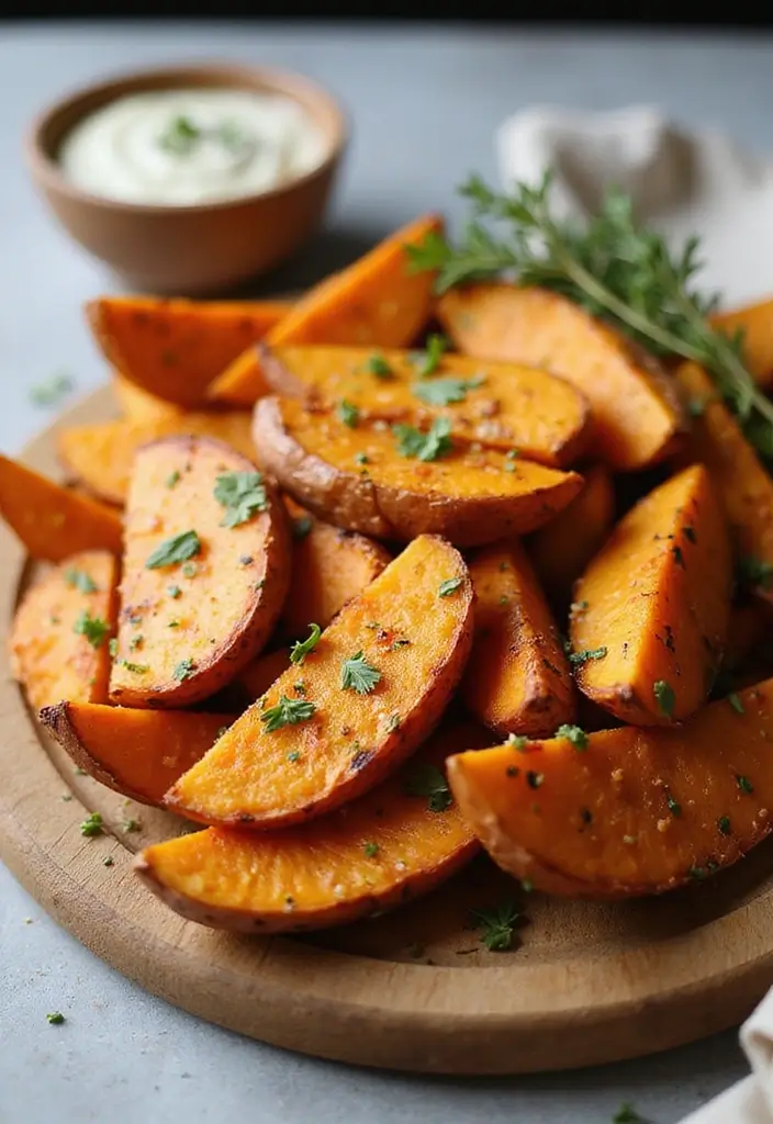 All-Star Sweet Potato Recipes: From Sides to Mains - 1. Roasted Sweet Potato Wedges