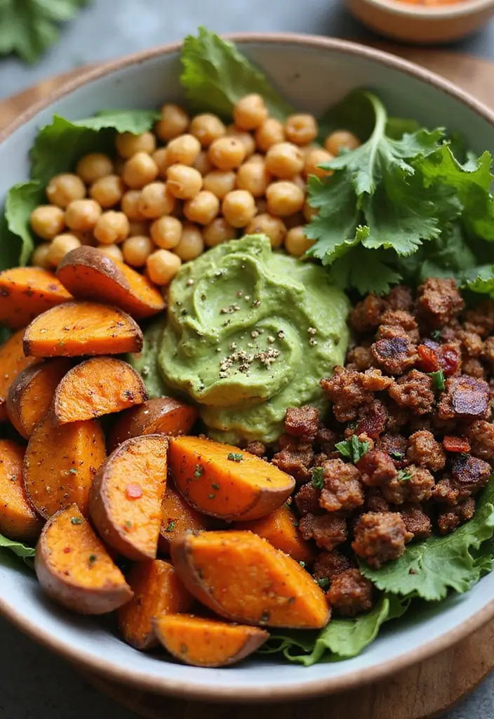 All-Star Sweet Potato Recipes: From Sides to Mains - 5. Sweet Potato Chickpea Buddha Bowl