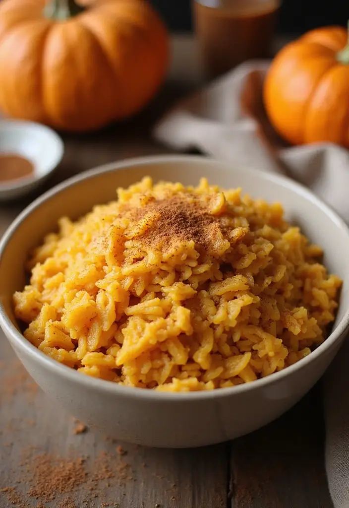 Aromatic Basmati Rice Recipes: Side Dishes and Main Courses Alike - 10. Pumpkin Spice Basmati Rice