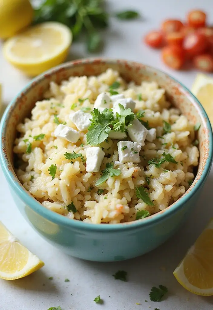 Aromatic Basmati Rice Recipes: Side Dishes and Main Courses Alike - 2. Lemon Herb Basmati Rice Salad