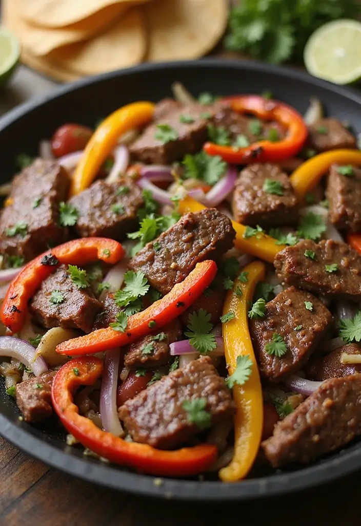 Authentic Carne Asada Recipes: Marinated Grilled Beef - 9. Carne Asada Fajitas