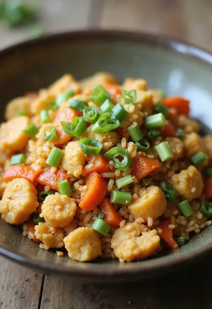 Balanced Macro Friendly Recipes: Trackable Nutrition Meals - 8. Cauliflower Fried Rice