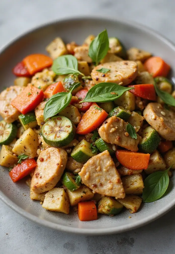 Balanced Macro Friendly Recipes: Trackable Nutrition Meals - 9. Turkey and Vegetable Stir-Fry