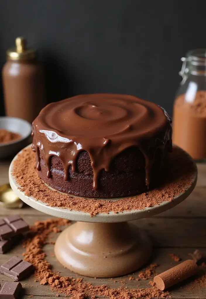Beginner Easy Cake Recipes: Foolproof Baking for Sweet Tooths - 4. One-Bowl Chocolate Cake