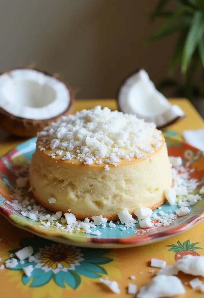 Beginner Easy Cake Recipes: Foolproof Baking for Sweet Tooths - 7. Quick Coconut Flour Cake