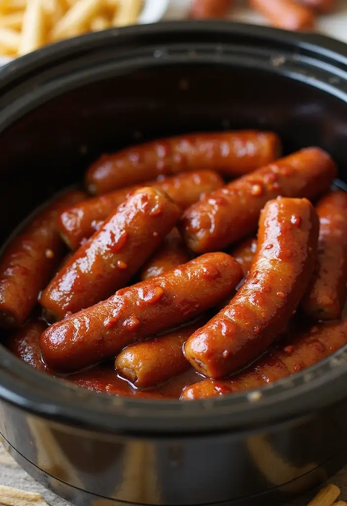 Bite-Sized Little Smokies Recipes: Party Snack Hits - 1. BBQ Little Smokies