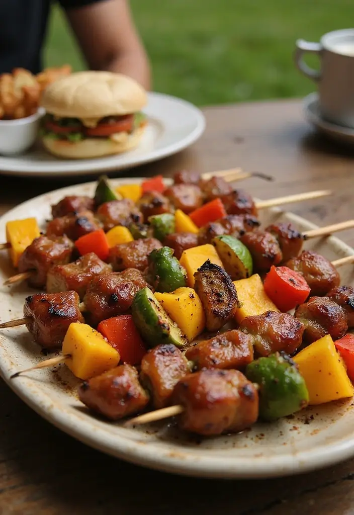 Bite-Sized Little Smokies Recipes: Party Snack Hits - 10. Little Smokies Skewers