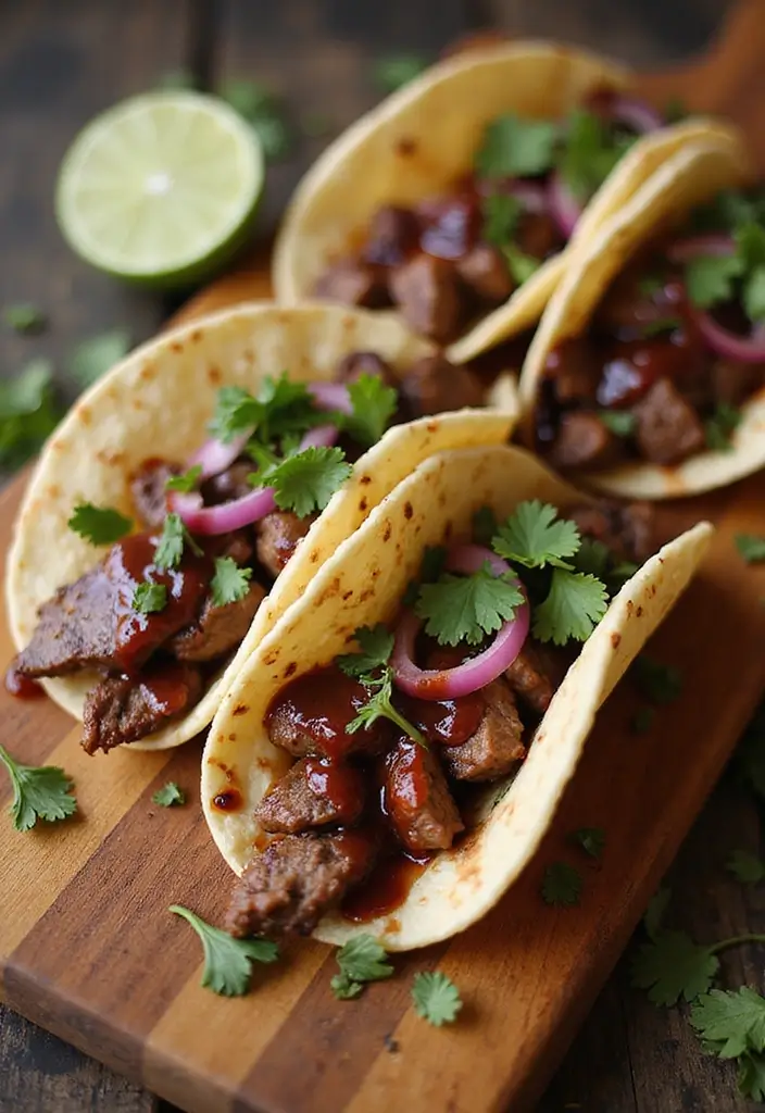 Bold Flank Steak Recipes: Marinated and Grilled Perfection - 2. Smoky Chipotle Flank Steak Tacos