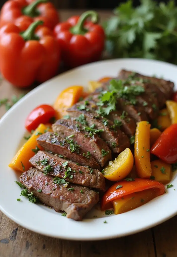 Bold Flank Steak Recipes: Marinated and Grilled Perfection - 3. Herb and Garlic Marinade for Flank Steak