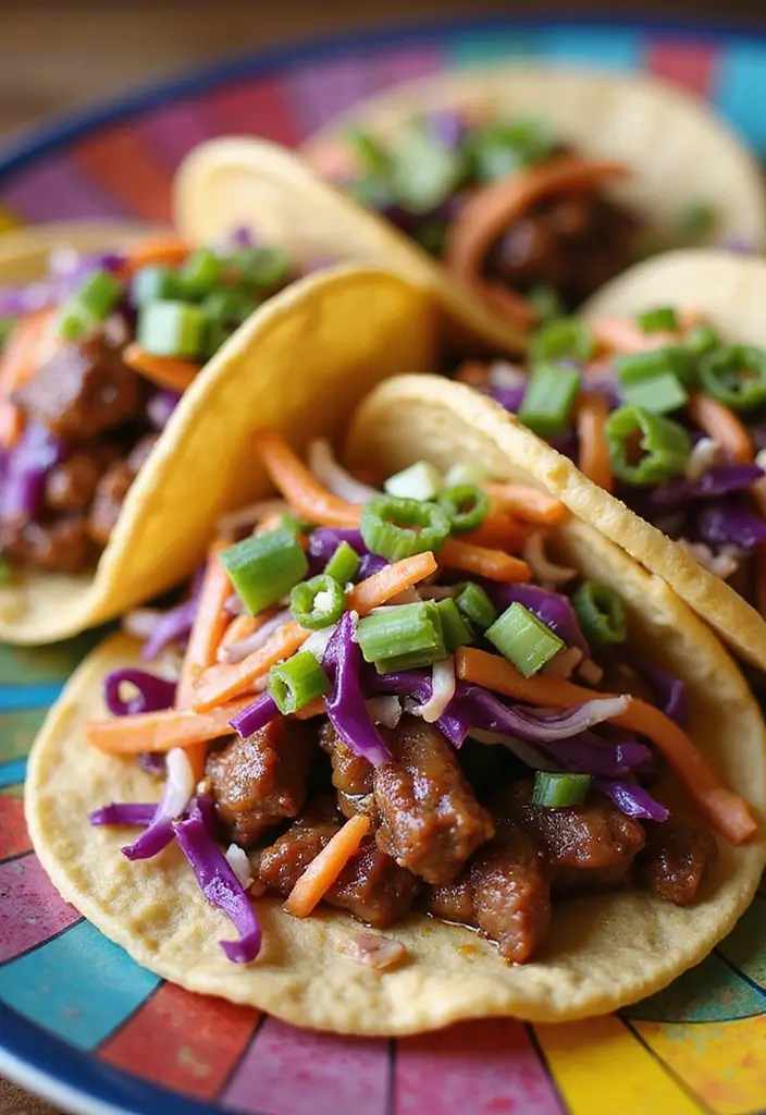 Bold Flank Steak Recipes: Marinated and Grilled Perfection - 4. Sweet Teriyaki Flank Steak Tacos