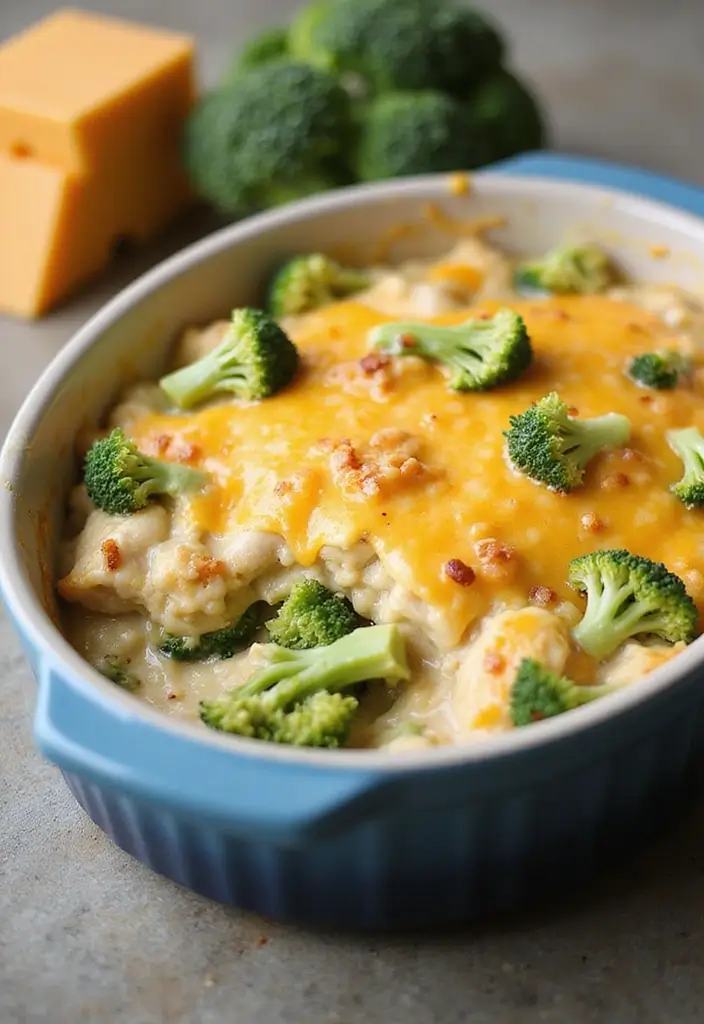 Bubbling Chicken Casserole Recipes: Family Bake Night Ideas - 2. Creamy Chicken and Broccoli Casserole