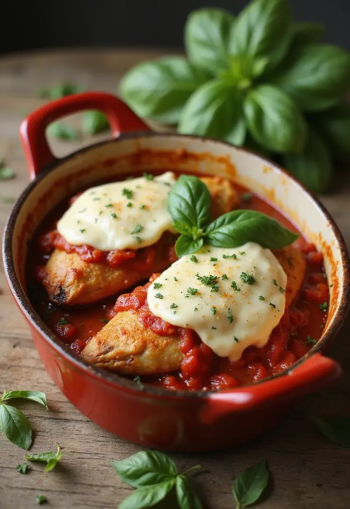 Bubbling Chicken Casserole Recipes: Family Bake Night Ideas - 7. Italian Chicken Casserole