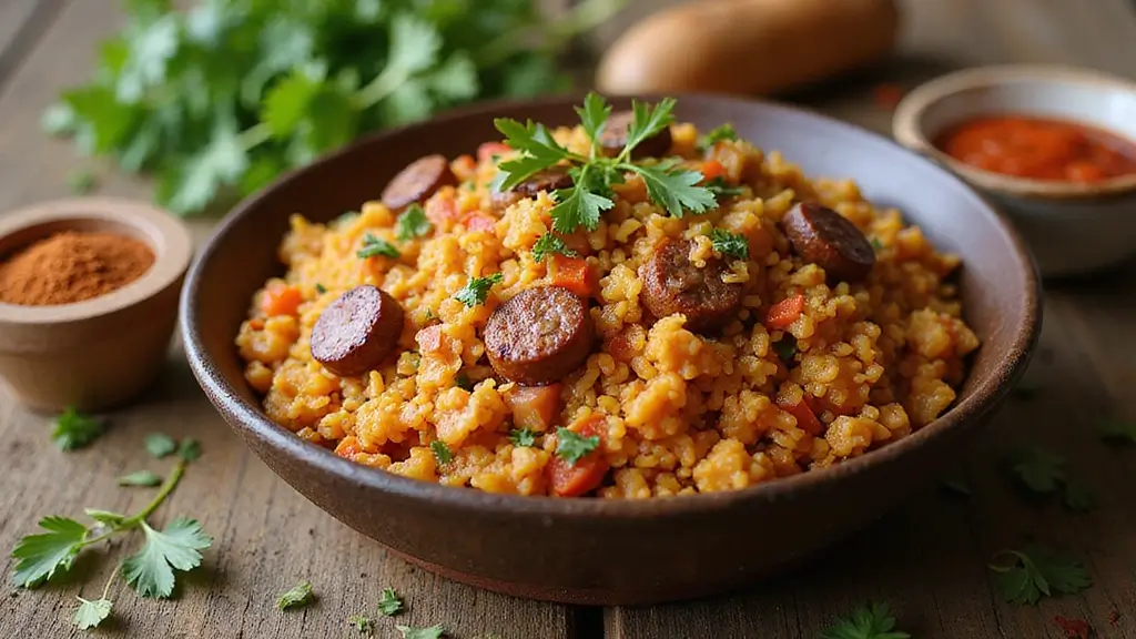 Cajun Dirty Rice Recipe: Flavorful Sausage and Rice Mix
