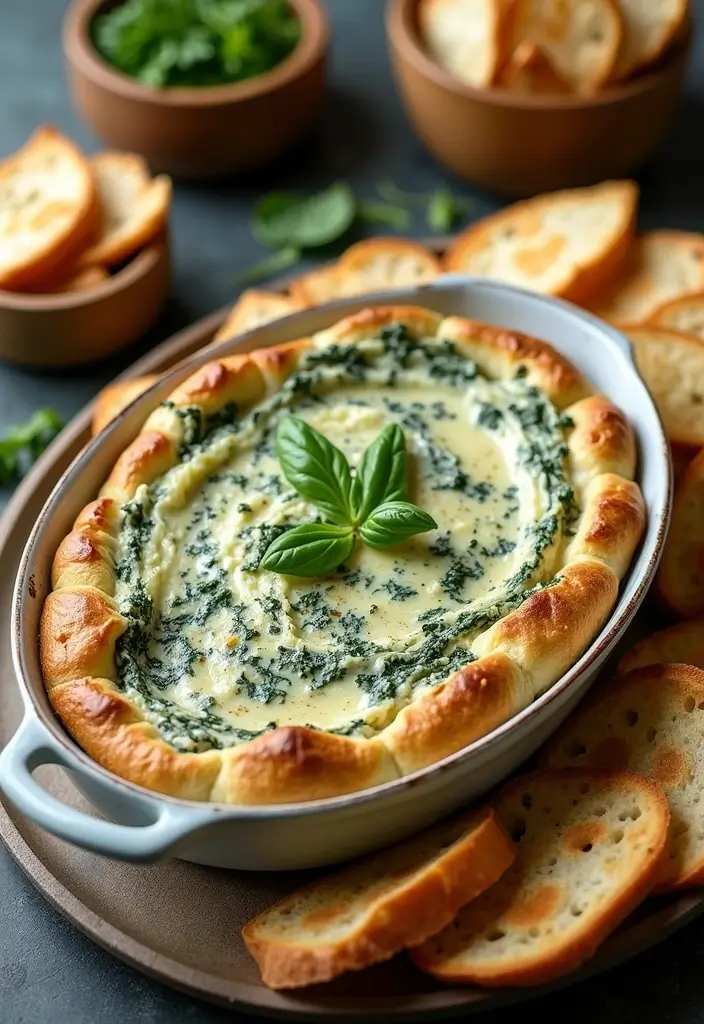Cheesy Cheese Dip Recipes: Perfect for Parties and Game Days - 2. Creamy Spinach Artichoke Dip