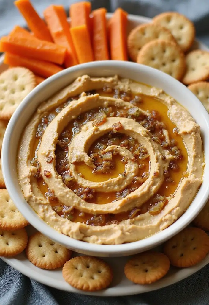 Cheesy Cheese Dip Recipes: Perfect for Parties and Game Days - 8. Caramelized Onion Dip