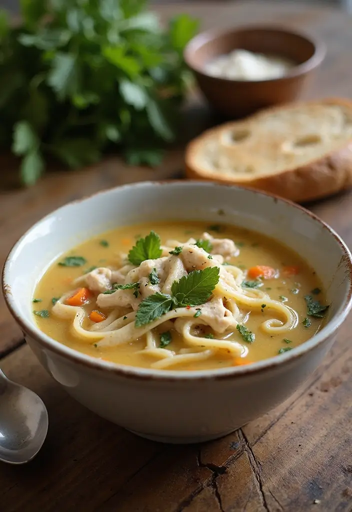 Classic Chicken Noodle Soup Recipes: Soothing Remedies for Any Day - 1. Classic Comfort Chicken Noodle Soup