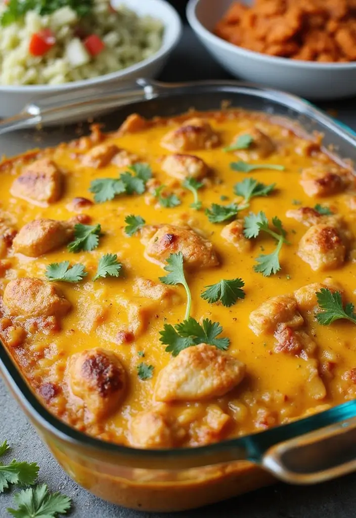 Classic Chicken and Rice Recipes: Comfort Food Staples - 2. Spicy Chicken & Rice Casserole