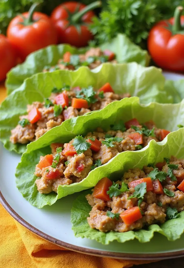 Clean Whole 30 Recipes: Compliant Meals for Reset Diets - 18. Turkey Lettuce Wraps