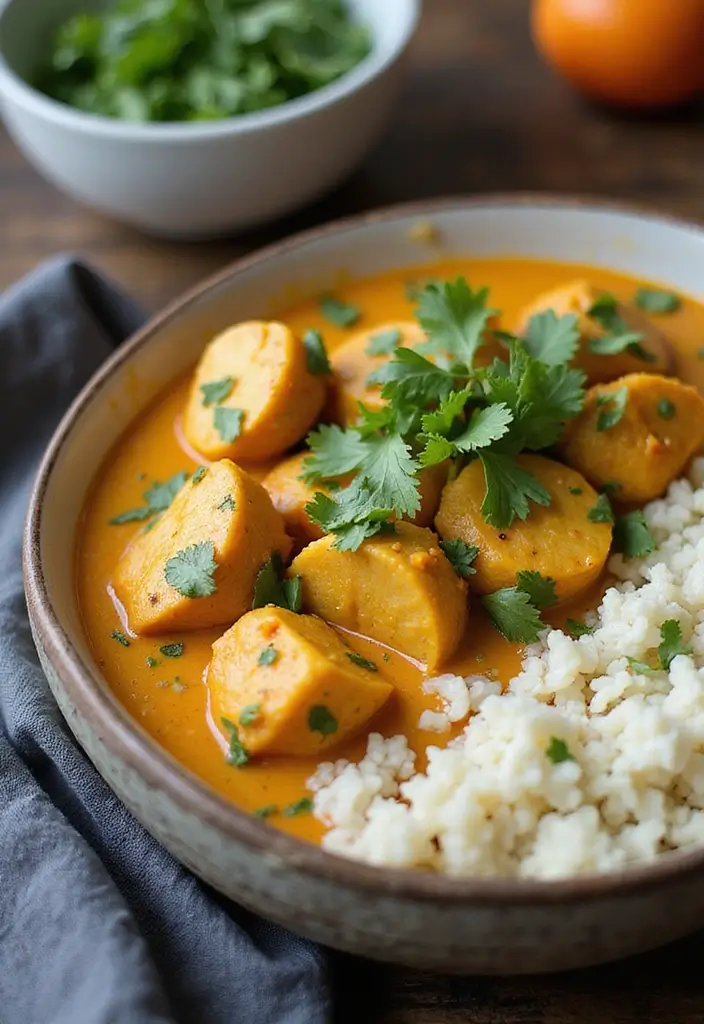 Clean Whole 30 Recipes: Compliant Meals for Reset Diets - 20. Coconut Curry Chicken