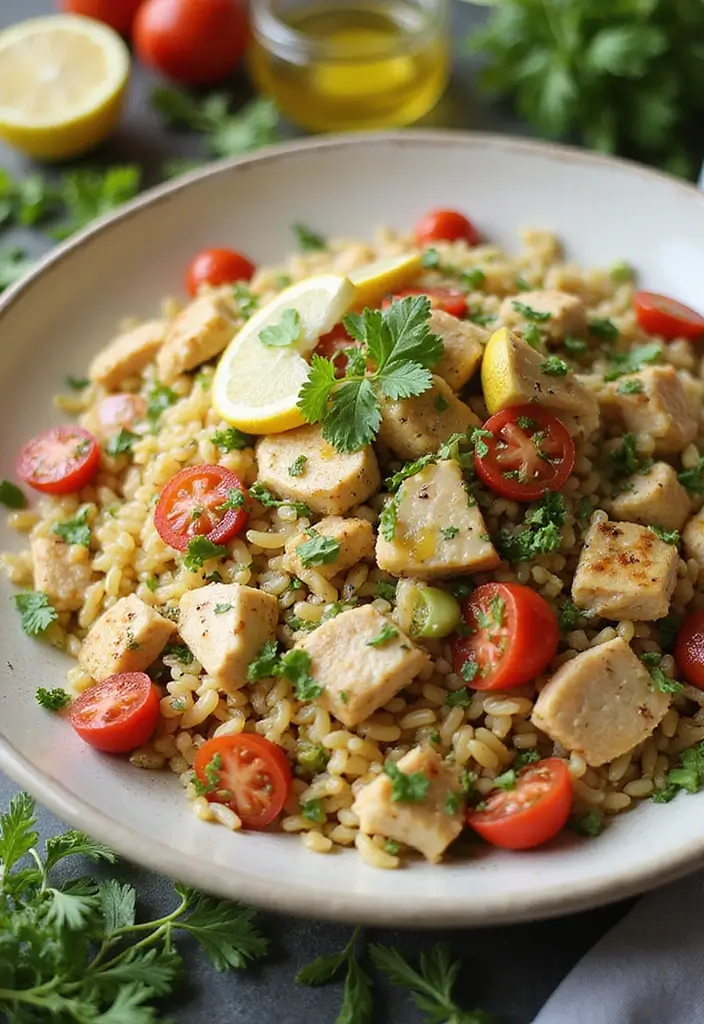 Comforting Chicken Orzo Recipes: Pasta Soups and Casseroles - 5. Mediterranean Chicken Orzo Salad