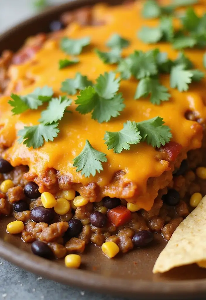 Comforting Ground Beef Casserole Recipes: Easy Oven-Baked Dinners - 3. Mexican Beef Casserole
