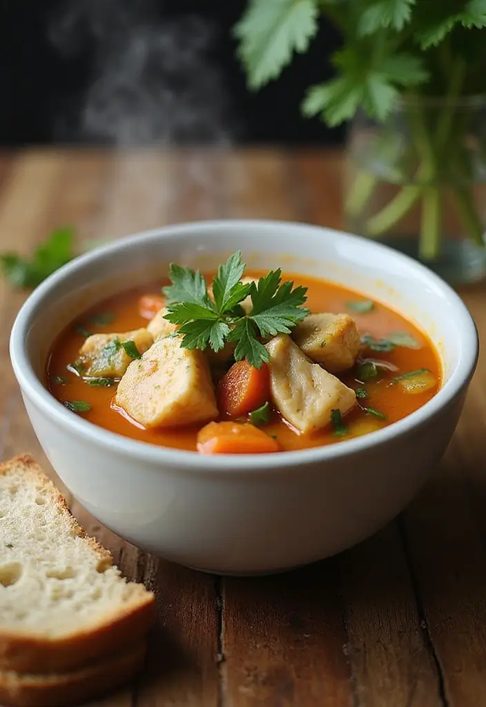 Convenient Recipes with Rotisserie Chicken: Quick Meal Hacks - 10. Chicken and Vegetable Soup