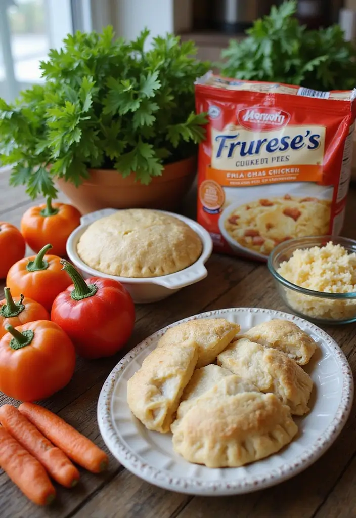 Cozy Crockpot Chicken Pot Pie Recipe: Effortless Comfort Food Classic - Ingredients List