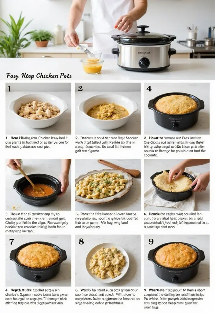 Cozy Crockpot Chicken Pot Pie Recipe: Effortless Comfort Food Classic - Step-by-Step Instructions