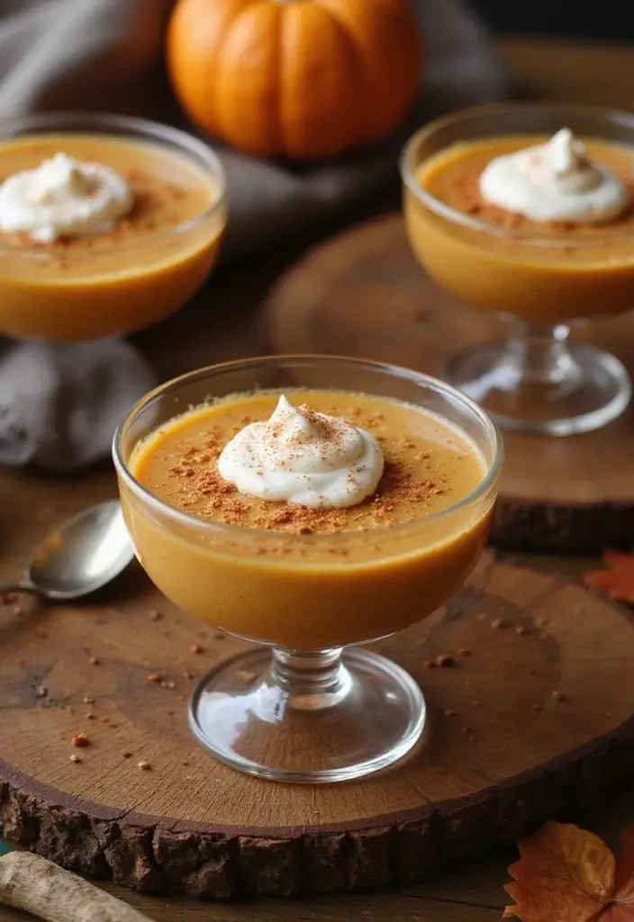 Cozy Fall Dessert Recipes: Pumpkin and Apple Infusions - 3. Pumpkin Chai Pudding