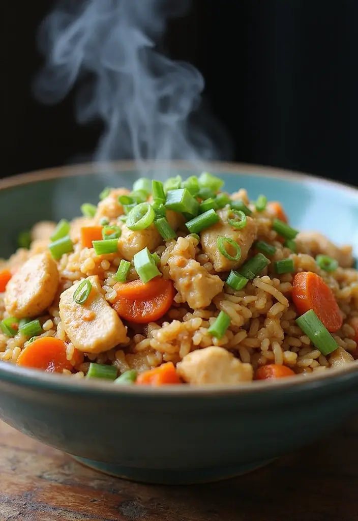Creative Leftover Chicken Recipes: Transform Yesterday's Meal - 6. Chicken Fried Rice