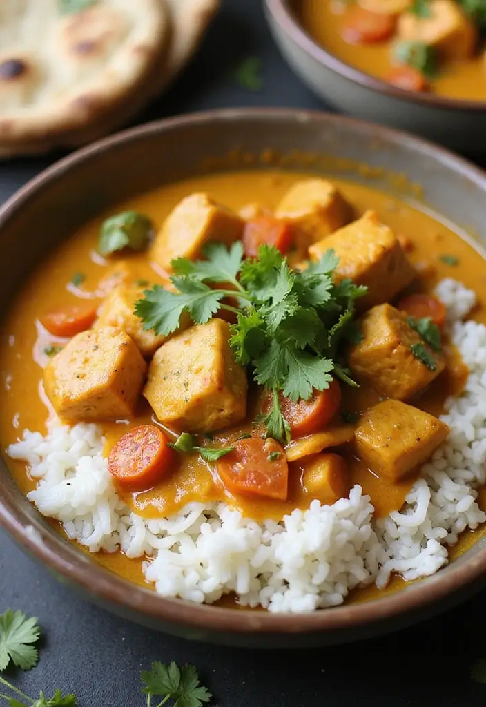 Creative Leftover Chicken Recipes: Transform Yesterday's Meal - 9. Chicken Curry with Coconut Milk