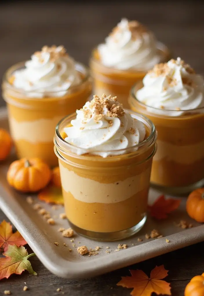 Creative Pumpkin Puree Recipes: From Savory Dishes to Sweet Treats - 4. Pumpkin Pudding Parfaits