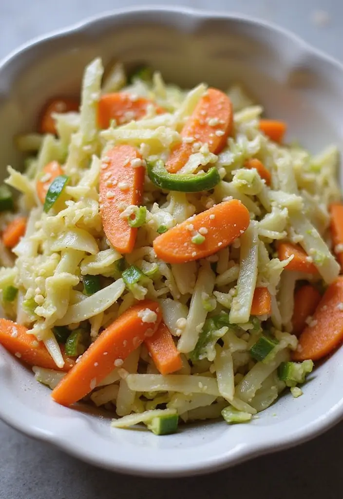 Crisp Napa Cabbage Recipes: Asian Slaws and Stir-Fries - 2. Crisp Napa Cabbage Slaw