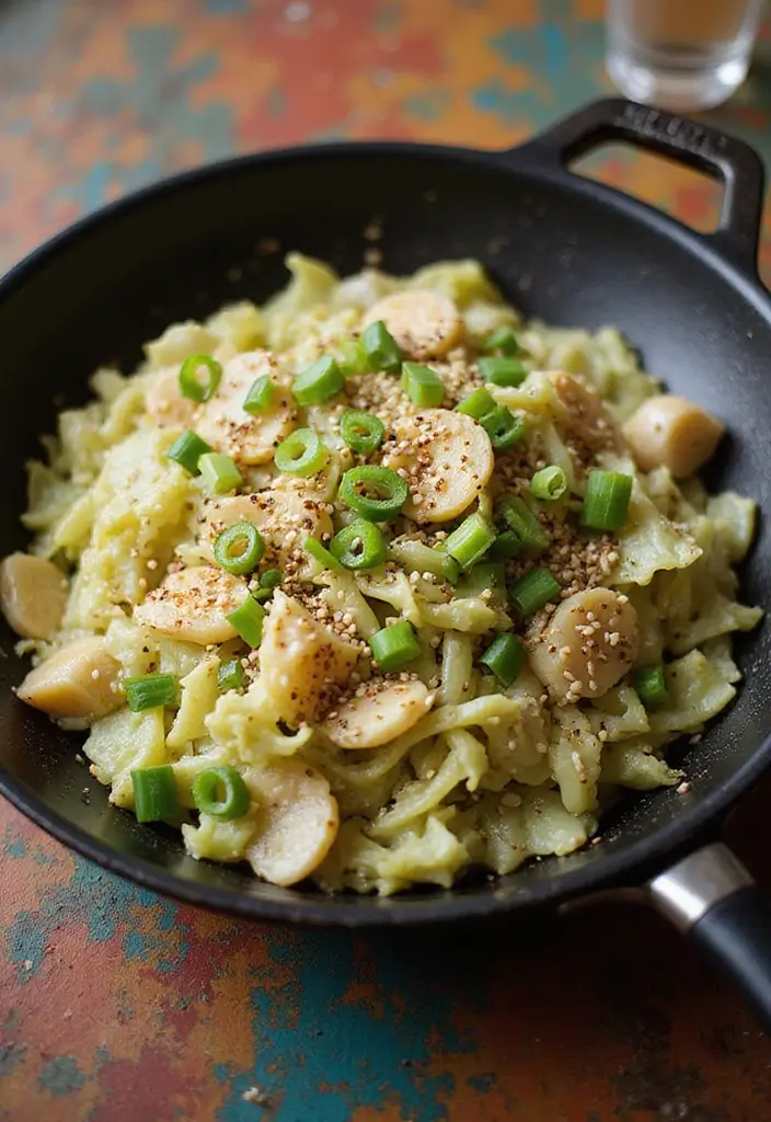 Crisp Napa Cabbage Recipes: Asian Slaws and Stir-Fries - 3. Stir-Fried Napa Cabbage with Sesame