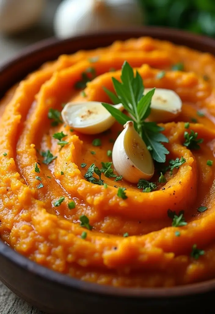 Crispy Roasted Sweet Potato Recipes: Simple Side Dish Stars - 10. Sweet Potato Mash with a Twist
