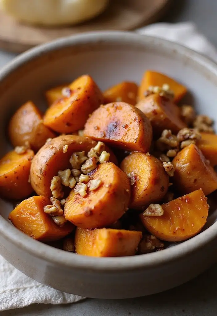Crispy Roasted Sweet Potato Recipes: Simple Side Dish Stars - 3. Cinnamon-Maple Roasted Sweet Potatoes