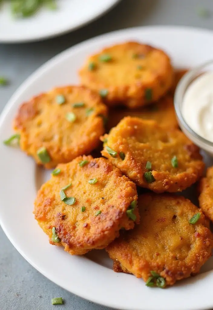 Crispy Roasted Sweet Potato Recipes: Simple Side Dish Stars - 9. Sweet Potato Fritters