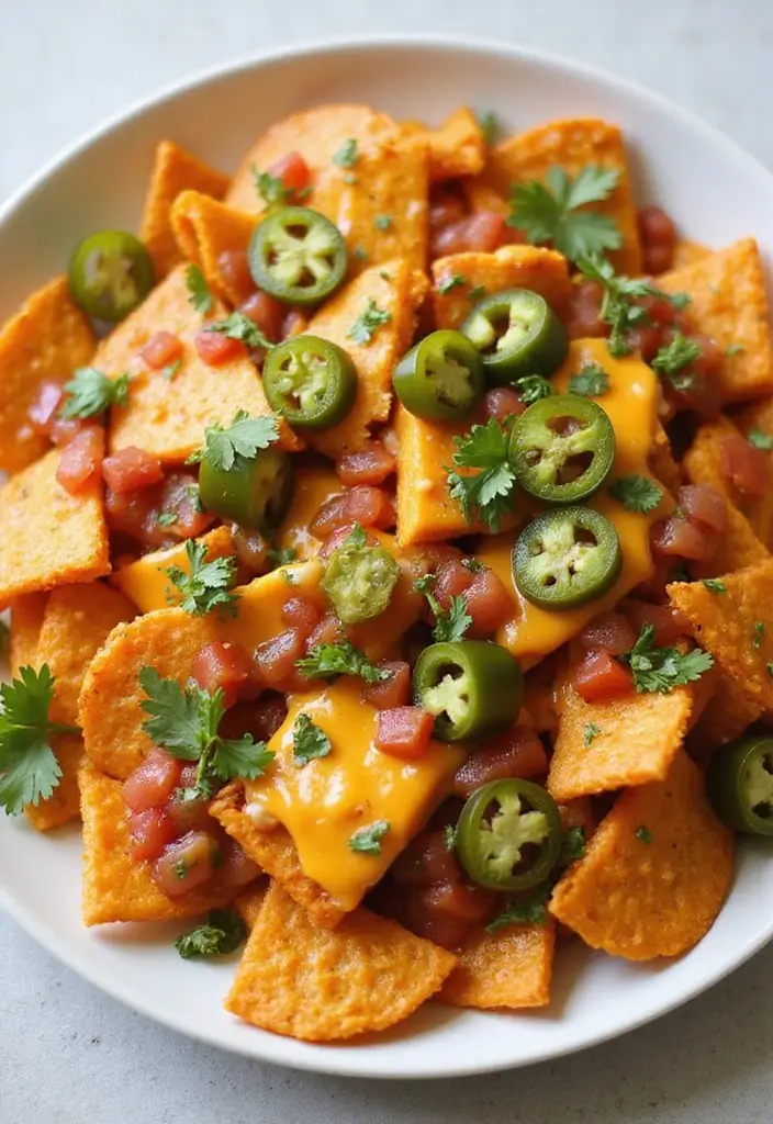 Crispy Sweet Potato Air Fryer Recipes: Healthy Fries and Chips - 3. Sweet Potato Nachos for Guilt-Free Indulgence