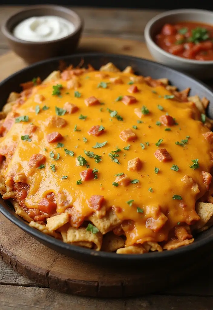 Crunchy Ritz Cracker Recipes: Casseroles and Toppings - 5. Loaded Nacho Ritz Casserole