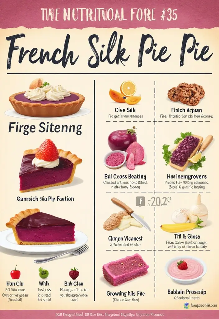 Decadent French Silk Pie Recipe: Silky Chocolate Dessert Heaven - Nutrition Information