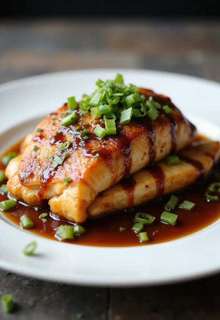 Delicate Sea Bass Recipes: Pan-Seared Seafood Delights - 3. Asian-Inspired Sea Bass with Soy and Ginger