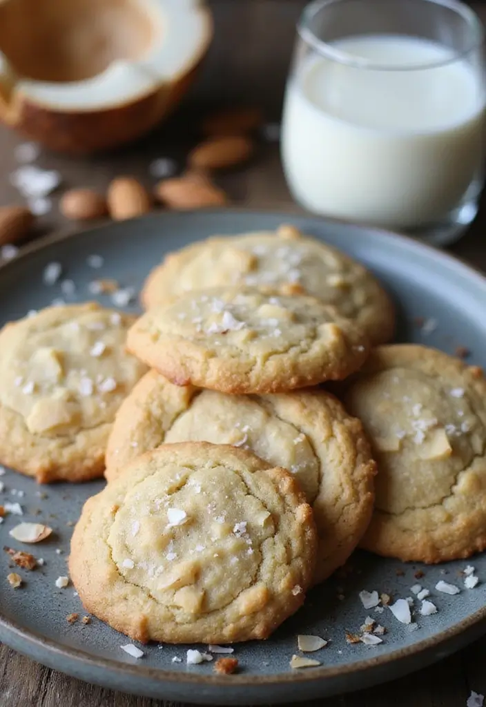 Deliciously Healthy: 10 Gluten-Free Coconut Flour Recipes for Diabetics - 1. Coconut Flour Cookies: Chewy and Nourishing