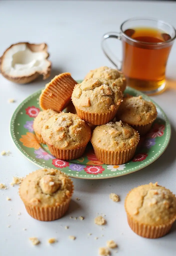 Deliciously Healthy: 10 Gluten-Free Coconut Flour Recipes for Diabetics - 4. Coconut Flour Muffins: A Perfect Snack