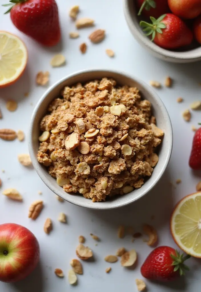 Deliciously Healthy: 10 Gluten-Free Coconut Flour Recipes for Diabetics - 9. Coconut Flour Granola: Crunchy and Satisfying