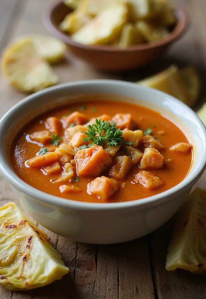 Detox Cabbage Soup Recipes: Light and Cleansing Broths - 9. Roasted Cabbage Soup